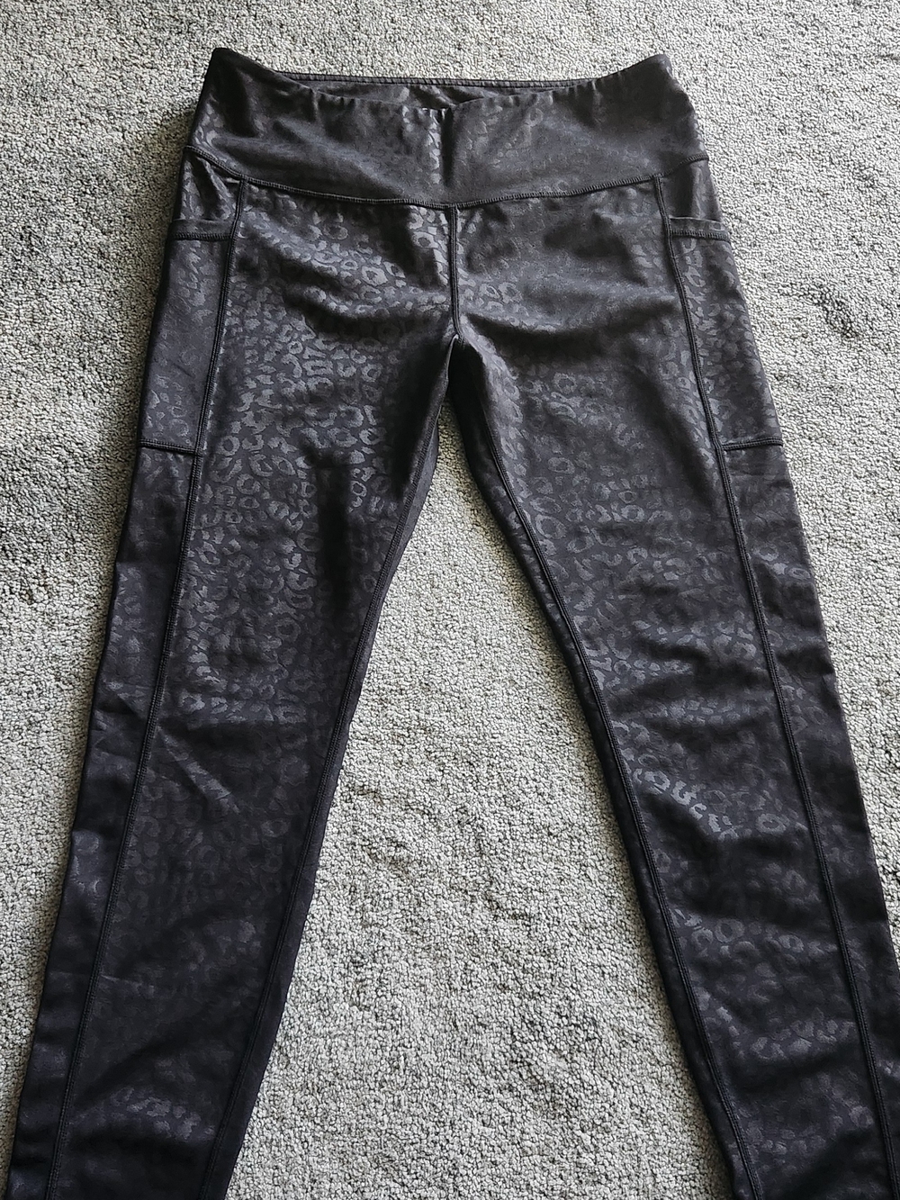 Constantly Varied Gear Black Leopard Print Leggings